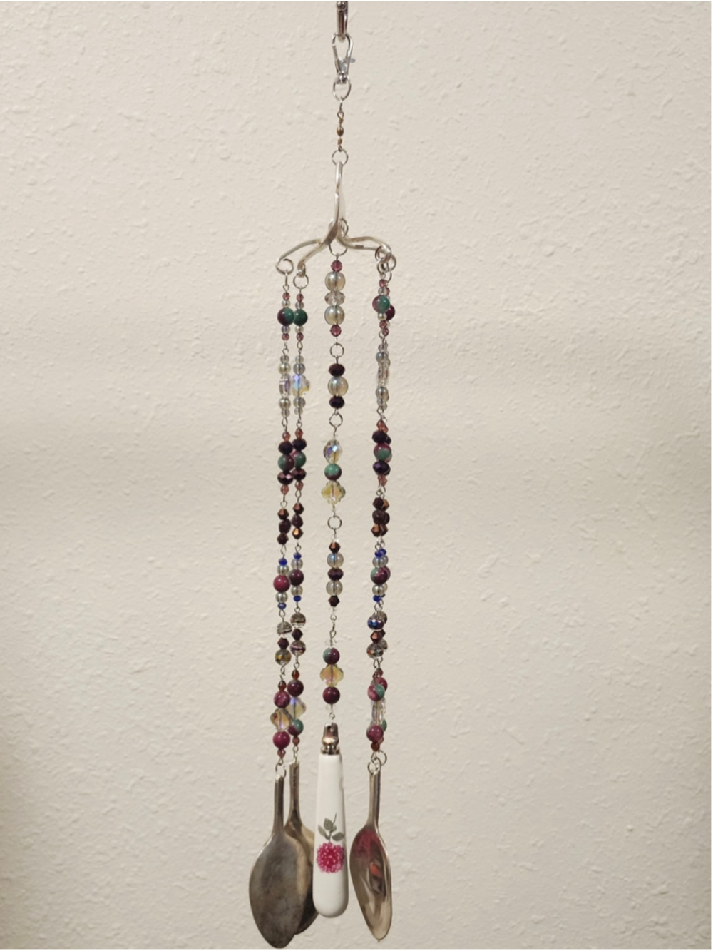 Handmade Beaded Wind Chime Outdoor Home Decor Great Gift